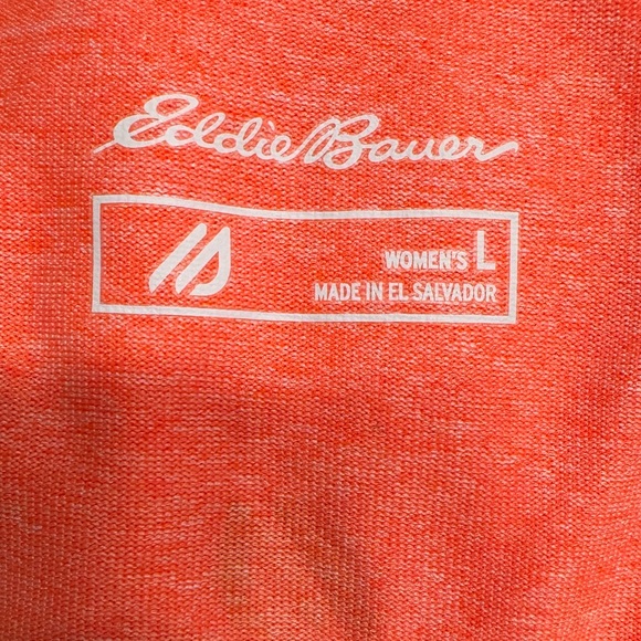 Eddie Bauer Women’s Orange Razorback Activewear Tank Top - Picture 4 of 5